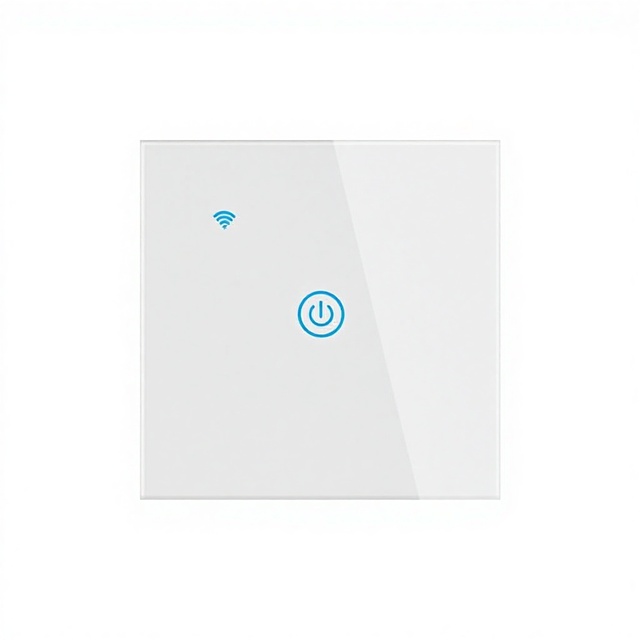 Smart Touch Switch 10A 240V WiFi/Zigbee/Matter PC Material with Overload Protection & Timing Function Supports Sample Orders