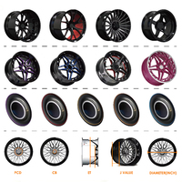 Ruedas para Automóviles de Pasajeros Gram LIGHTS Style 57CR 57DR 57NR, 1 Pieza, Ruedas de Aleación de 15-26 Pulgadas, Llantas Forjadas para Civic Type R CR-V