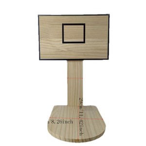 New cross-border basketball hoop trash can, creative mini basketball hoop trash storage <b>bracket</b>, creative trash can. - Product Image 2