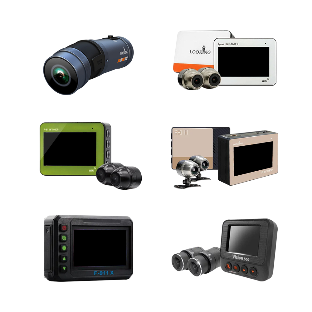 Мотоцикл DVR Двойная камера для других мотоциклетных аксессуаров