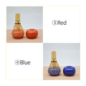 Accessoires de salon de thé de haute qualité fabriqués au Japon, porte-fouet à matcha rond en céramique durable - Product Image 3