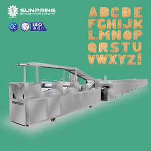 SUNPRING industrial biscuit machine soft biscuit production line industrial gluten free biscuits production line