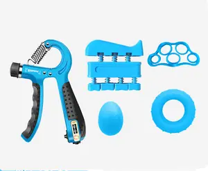 Wholesale Adjustable Hand Grip Set Countable Hand Strength Trainer Set Finger Exerciser Hand Grip Strengthener