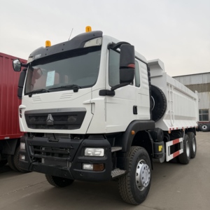 Camion Ribaltabile Diesel Sinotruk HOWO Tx 6X4 Usato, Guida a Sinistra, Emissioni Euro 2, 10 Pneumatici - Product Image 1