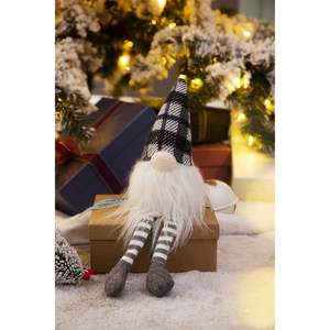 ตุ๊กตาซานตาคลอสแบบกำหนดเองได้ 3 ชิ้น ตุ๊กตาโนมสไตล์นอร์ดิก ของตกแต่งบ้านคริสต์มาส ขนาด 6-6.9 นิ้ว ทำด้วยมือ - Product Image 3