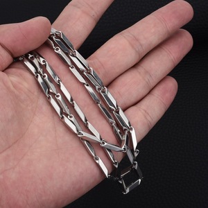 Hot Selling Simple <b>Titanium</b> Steel Snake <b>Chain</b> Collarbone Necklace Silver Plated Popular Design Women's Necklaces Fashion Jewelry - Product Image 1