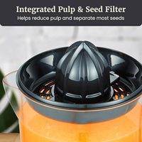 Presse-agrumes électrique domestique à contrôle de pulpe réglable, sans BPA, pour citrons, oranges et citrons verts