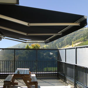 Toldo <span class=keywords><strong>de</strong></span> aluminio plegable impermeable, <span class=keywords><strong>Cassette</strong></span> completo retráctil para el hogar - Product Image 1