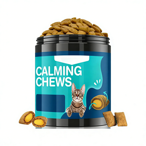 Tabletas Masticables Calmantes para Mascotas OEM/ODM para el Soporte de Cadera/Articulaciones, Movilidad, Alivio de la Ansiedad en Gatos, Perros y Aves, Promueve la Relajación - Product Image 1