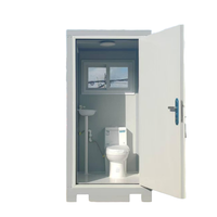Toilettes mobiles portables sur mesure pour événements, chantiers de construction et camping – WC préfabriqué extérieur à structure en panneaux sandwich