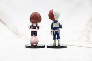 ฟิกเกอร์อนิเมะ Boku No Hero Academia มินิ 9 ชิ้น/ชุด มิดอริยะ อิซึกะ โทกะ ฮิมิโกะ  วัสดุ PVC  แบบกาชาปอง  ของเล่นรางวัลเกม - Product Image 5