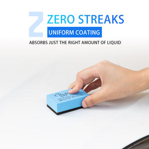 <span class=keywords><strong>Éponge</strong></span> bleue de haute qualité de lavage de pneu de voiture d'impression de polissage de revêtement de voiture de personnalisation - Product Image 4