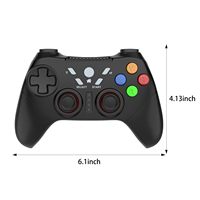 Control Inalámbrico Zowie AGB-003, Joystick con Doble Vibración para PS-4, PS-3, Nintendo Switch, Windows PC, Decodificador, 6 Ejes