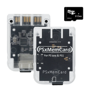 Kartu Memori BitFunx PSxMemCard untuk Menyimpan Penyimpanan Game PS1 dan PS2 pada Konsol Game Retro