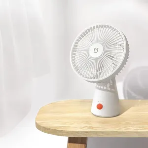 CN Mijia Ventilador de escritorio portátil 2 en 1, ventilador de mano y de escritorio, recargable por USB-C, ventilador de refrigeración ajustable de 4 velocidades - Product Image 2