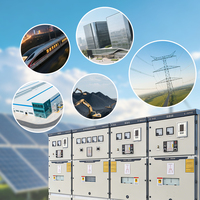 Armoire de distribution électrique intérieure de précision, coffret de commutation haute tension métallique coulissant pour sous-station