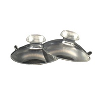 Aspiration en plastique PVC et Silicone personnalisé, 1 pièce, ventouse en verre, tête champignon