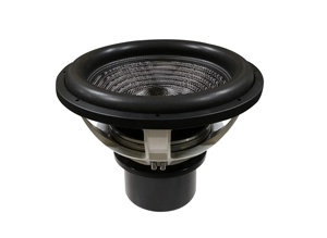 Caisson de basses de voiture à double bobine en néodyme de 18 pouces 18125-0195-Inch Haut-parleur audio 4000W RMS Puissance Enveloppe en mousse de carbone Audio de voiture - Product Image 3