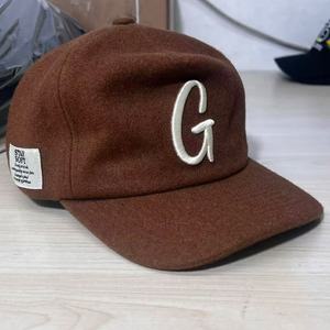 Hersteller OEM Marken-Etikett Vintage 3D Puff Stickerei Patch Low Profile Snapback Cap Unstrukturierte <span class=keywords><strong>5</strong></span>-<span class=keywords><strong>Panel</strong></span> Wollmütze - Product Image 2