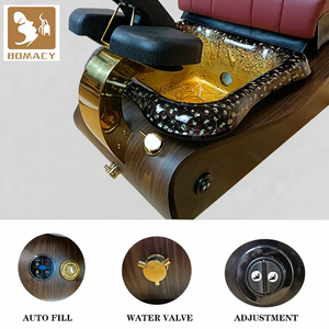 Fauteuil de pédicure de luxe avec spa pour les pieds électrique sans plomberie <span class=keywords><strong>2022</strong></span>, massage, cuir PU, 110V-240V pour salon de <span class=keywords><strong>manucure</strong></span> - Product Image 5