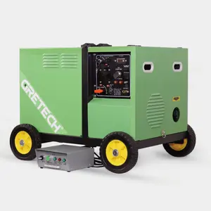 Gretech 5kw LPG-Generator für den Heimgebrauch tragbarer Gasgenerator mit geringem Geräusch pegel und geringem Kraftstoff verbrauch