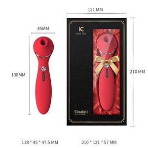 繊細な女性用バイブレーター潤滑クリタールバイブレーターソフトシリコーン素材とウィスパークワイエットモード - Product Image 2