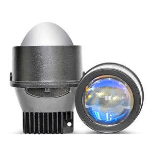 Tres <span class=keywords><strong>colores</strong></span>, lente bi-proyector <span class=keywords><strong>de</strong></span> 3 pulgadas, luces antiniebla LED <span class=keywords><strong>de</strong></span> doble haz Alto y Bajo para coche, faros delanteros universales <span class=keywords><strong>de</strong></span> 12V para vehículos <span class=keywords><strong>Toyota</strong></span> Honda - Product Image 4