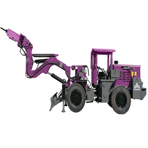 Machine de décompactage de tunnels avec flèche télescopique et tête de brise-roche inclinable pour machine de forage souterrain - Product Image 6
