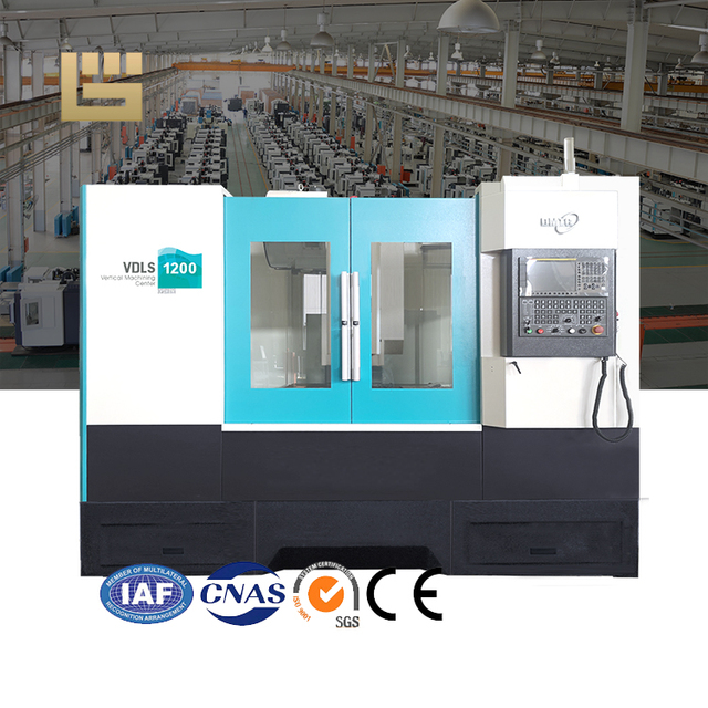 OEM VMC1200 CNC Vertical Machining Center Fanuc System Single Spindle Cnc Milling Machine