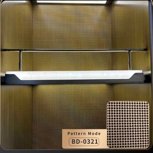 <span class=keywords><strong>Malla</strong></span> de <span class=keywords><strong>Alambre</strong></span> Ondulada Artística, Segura y Personalizable para Decoración de Paredes, División de Espacios y Decoración de Pasillos - Product Image 3