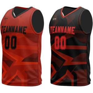 Camiseta y pantalones cortos de baloncesto reversibles personalizados para hombres, mujeres y adolescentes, uniformes personalizados para equipos y patrocinios - Product Image 2