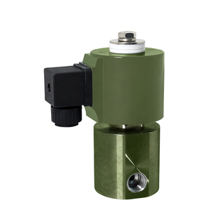 Vanne solénoïde à eau haute pression à 2 voies normalement fermée COVNA HKKB 12V en acier inoxydable - Product Image 4