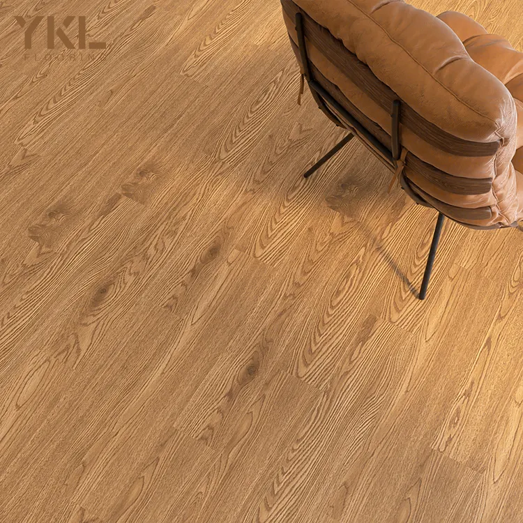 Pegatina de plástico Pvc Lvt Click Floor Azulejos de vinilo de lujo 152,4*914,4mm Suelo de vinilo autoadhesivo