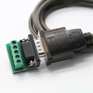 Di alta qualità OEM ODM USB a RS422 RS485 adattatore adattatore per porta seriale cavo 0.5m con Chip FTDI, supporta Windows 10 8 7 XP Mac