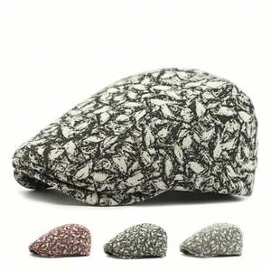 Béret Imprimé Vintage Tendance Femme Homme Décontracté Extérieur Style Britannique Peaky Ivy - Product Image 2