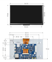 Layar LCD TFT 4,3 Inci Kapasitif 480*272 Layar Sentuh Modul Tampilan HMI ESP32-S3 LVGL OEM ODM