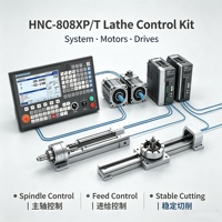 Solución de Control CNC HNC-808XP/T para Centro de Torneado, Memoria de 128 MB, Incluye 2 Conjuntos de Servomotores