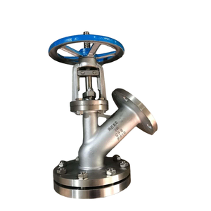 Válvula <span class=keywords><strong>de</strong></span> descarga <span class=keywords><strong>de</strong></span> acero inoxidable tipo Y manual <span class=keywords><strong>de</strong></span> vástago ascendente - Product Image 1