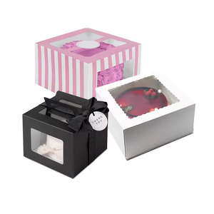 Disposable Cake Packaging With Lightweight Build Tear Resistant Material And Easy Open Tab For Party Catering Use - Product Image 2