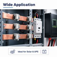 Borne de connexion en laiton sans perçage JT-522, série JT, 600V, plaquée étain, à vis, pour câble