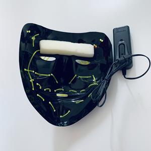 Máscara <span class=keywords><strong>LED</strong></span> para Fiesta de Halloween, Máscara Facial Luminosa para Cosplay, Disfraz de Halloween, Máscara de <span class=keywords><strong>la</strong></span> <span class=keywords><strong>Purga</strong></span>, Decoración para Fiestas - Product Image 6