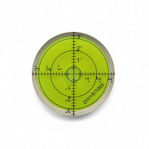 60x11.5mm Yüksek Hassasiyetli Dairesel Su Terazisi, 5'/6' Bölmeli, Yeşil Sıvı Su Terazisi, Ölçüm, Makine ve Karavan Tesviyesi için - Product Image 5