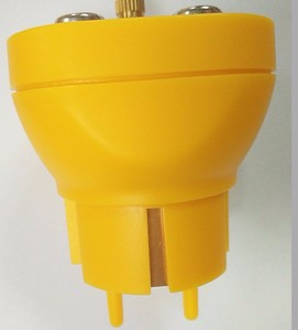 Enchufe <span class=keywords><strong>de</strong></span> puesta a tierra compatible con EE. UU. <span class=keywords><strong>Tipo</strong></span> UE para usar en sábanas Cuerpo saludable antiestático - Product Image 3