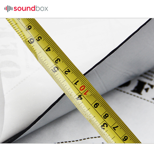 Wholesale Vibration Sound Insulation Mat Butyl Rubber Acoustic Felt <strong>Pads</strong> <strong>Noise</strong> Absorption Dampening Material - Product Image 3