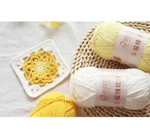 Hilo <span class=keywords><strong>de</strong></span> algodón <span class=keywords><strong>de</strong></span> leche peinado <span class=keywords><strong>de</strong></span> 5 hebras teñido con nitrilo <span class=keywords><strong>para</strong></span> tejer a mano, ideal <span class=keywords><strong>para</strong></span> mantas, <span class=keywords><strong>muñecas</strong></span>, bufandas y bolas <span class=keywords><strong>de</strong></span> <span class=keywords><strong>lana</strong></span> - Venta al por mayor - Product Image 6