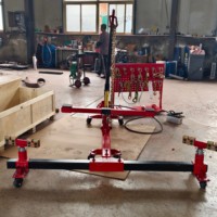 Équipement de réparation automobile portable et compact à prix abordable, machine simple pour la carrosserie avec tour de traction de 5 tonnes pour la réparation de voitures