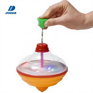 <span class=keywords><strong>Toupie</strong></span> classique à tirer <span class=keywords><strong>avec</strong></span> un cordon, <span class=keywords><strong>avec</strong></span> un gyroscope éducatif lumineux pour les enfants, développant la coordination œil-main - Product Image 1