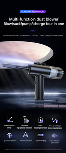 Máy thổi khí mini Turbo không chổi than <span class=keywords><strong>2025</strong></span>, gió mạnh, dùng vệ sinh xe hơi, máy sấy khí mạnh mẽ, cấp độ DIY, mới, mini, siêu mạnh - Product Image 5