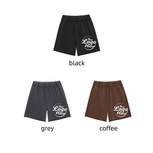 กางเกงขาสั้นผ้าแคนวาสสำหรับผู้ชาย, เสื้อผ้าแนวสตรีท380g ผ้าแคนวาสสำหรับฤดูใบไม้ร่วงระบายอากาศได้ดีป้องกันริ้วรอยแห้งเร็ว - Product Image 3
