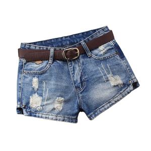 Custom Jeans <b>Shorts</b> OEM Design Customized Fashion Women Summer Denim <b>Shorts</b> Women Jeans Cheep - Product Image 1